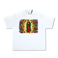 White serape our lady of guadalupe Urban Heavy Tee - JahusDesignShop