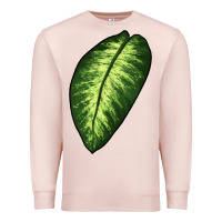 Dumb Cane Leaf Premium Sweatshirt | Teevron