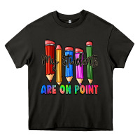 Asphalt my students are on point Heavy Core Tee - Zillion Design Studio
