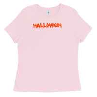 Bubblegum Pink halloween Ladies Tee - Unal Design