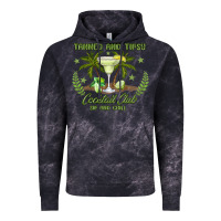 Cloud Black tanned and tipsy cocktail club sip and chill Vintage Hoodie - JahusDesignShop