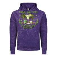 Cloud Purple tanned and tipsy cocktail club sip and chill Vintage Hoodie - JahusDesignShop