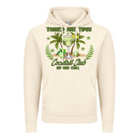 Vintage Artic tanned and tipsy cocktail club sip and chill Vintage Hoodie - JahusDesignShop