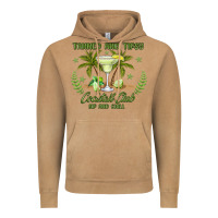 Vintage Camel tanned and tipsy cocktail club sip and chill Vintage Hoodie - JahusDesignShop