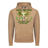 Vintage Coffee tanned and tipsy cocktail club sip and chill Vintage Hoodie - JahusDesignShop