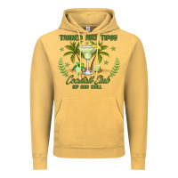 Vintage Mustard tanned and tipsy cocktail club sip and chill Vintage Hoodie - JahusDesignShop