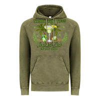 Vintage Olive tanned and tipsy cocktail club sip and chill Vintage Hoodie - JahusDesignShop
