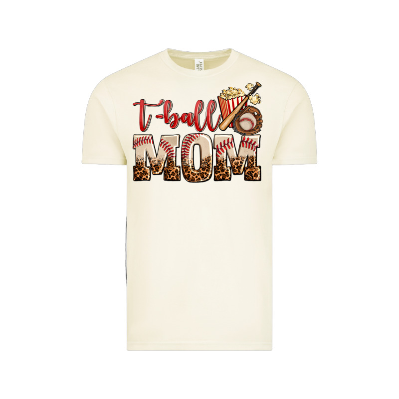 T Ball Mom Vintage Tee by AdoDesignShop | Teevron