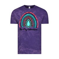 Cloud Purple be my valentine gemstone rainbow Vintage Tee - JahusDesignShop