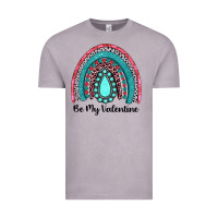 Vintage Zinc be my valentine gemstone rainbow Vintage Tee - JahusDesignShop