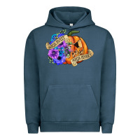 Pigment Midnight Navy sorta sweet sorta spooky Urban Hoodie - CowGirlArtShop