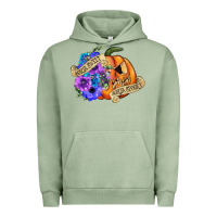 Pigment Oil Green sorta sweet sorta spooky Urban Hoodie - CowGirlArtShop
