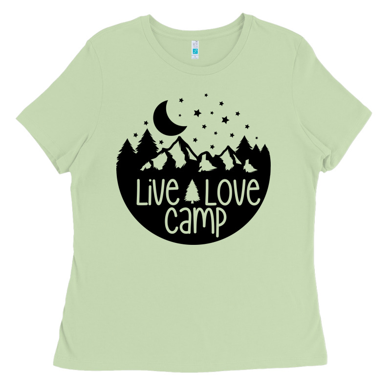 Live Love Camp Ladies Tee by Unal Design | Teevron