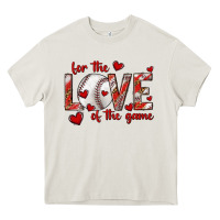 Cream for the love of the game baseball Heavy Core Tee - texasbilliewilder