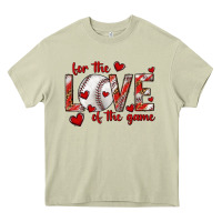 Mossy for the love of the game baseball Heavy Core Tee - texasbilliewilder