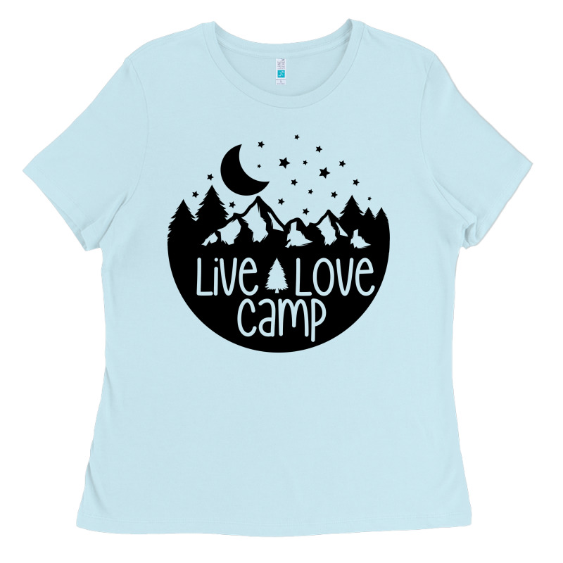 Live Love Camp Ladies Tee by Unal Design | Teevron