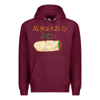 Burgundy Valentine Premium Hoodie - Bettercallsaul
