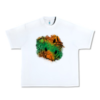 White halloween patch  2 Urban Heavy Tee - BundleAndBundleShop