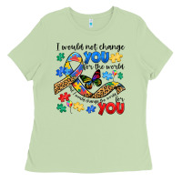 Matcha i would not change you autism Ladies Tee - JahusDesignShop