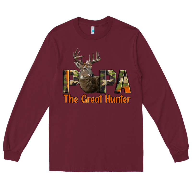 Western Papa The Great Deer Hunter Long Sleeve Tee by LillyAllenDesigns | Teevron