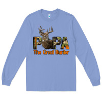 Colony Blue Western Papa The Great Deer Hunter Long Sleeve Tee - LillyAllenDesigns