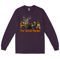Plum Western Papa The Great Deer Hunter Long Sleeve Tee - LillyAllenDesigns