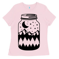 Bubblegum Pink View jar Ladies Tee - Unal Design