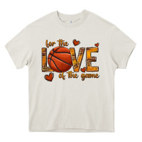Cream for the love of the game basketball Heavy Core Tee - texasbilliewilder