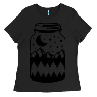 Black View jar Ladies Tee - Unal Design
