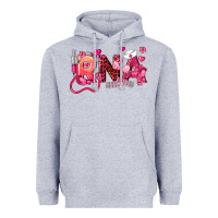 Heather Grey rna breast cancer registered nurse assistant Heavyweight Hoodie - LillyAllenDesigns