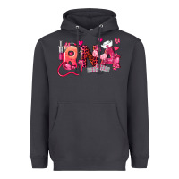 Smoke rna breast cancer registered nurse assistant Heavyweight Hoodie - LillyAllenDesigns