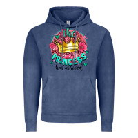 Vintage Denim the princesshas arrived Vintage Hoodie - AdoDesignShop