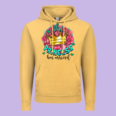 The Princesshas Arrived Vintage Hoodie Designed By Adodesignshop