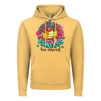 Vintage Mustard the princesshas arrived Vintage Hoodie - AdoDesignShop