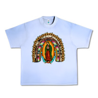 Grape Ice our lady of guadalupe rainbow Urban Heavy Tee - JahusDesignShop