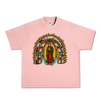 Salmon our lady of guadalupe rainbow Urban Heavy Tee - JahusDesignShop