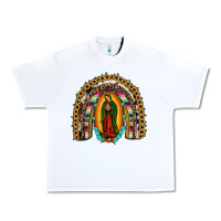 White our lady of guadalupe rainbow Urban Heavy Tee - JahusDesignShop