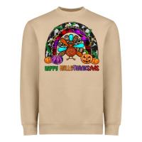 Mushroom happy hallothanksmas Heavyweight Sweatshirt - JahusDesignShop