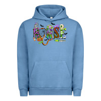 Pigment Pebble Blue halloween nurse Urban Hoodie - CowGirlArtShop