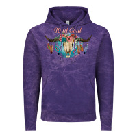 Cloud Purple Wild Soul Vintage Hoodie - JahusDesignShop