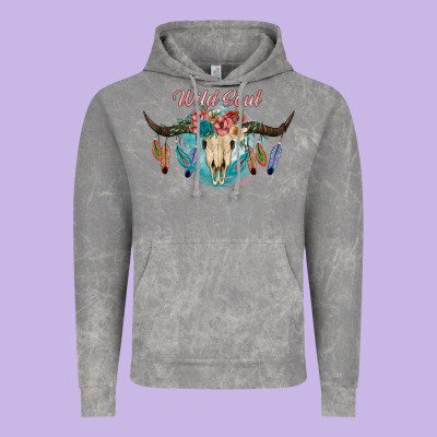 Wild Soul Vintage Hoodie Designed By Jahusdesignshop