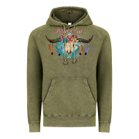 Vintage Olive Wild Soul Vintage Hoodie - JahusDesignShop
