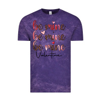 Cloud Purple be mine valentine Vintage Tee - JahusDesignShop
