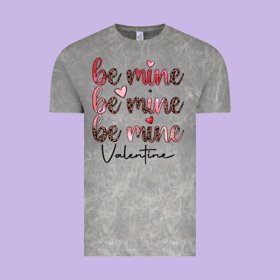 Be Mine Valentine Vintage Tee Designed By Jahusdesignshop