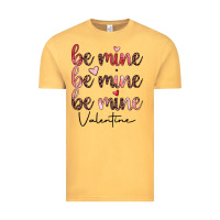 Vintage Mustard be mine valentine Vintage Tee - JahusDesignShop