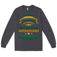 Smoke i'm not retired i'm a professional grandpop Long Sleeve Tee - Jasminsmagicworld