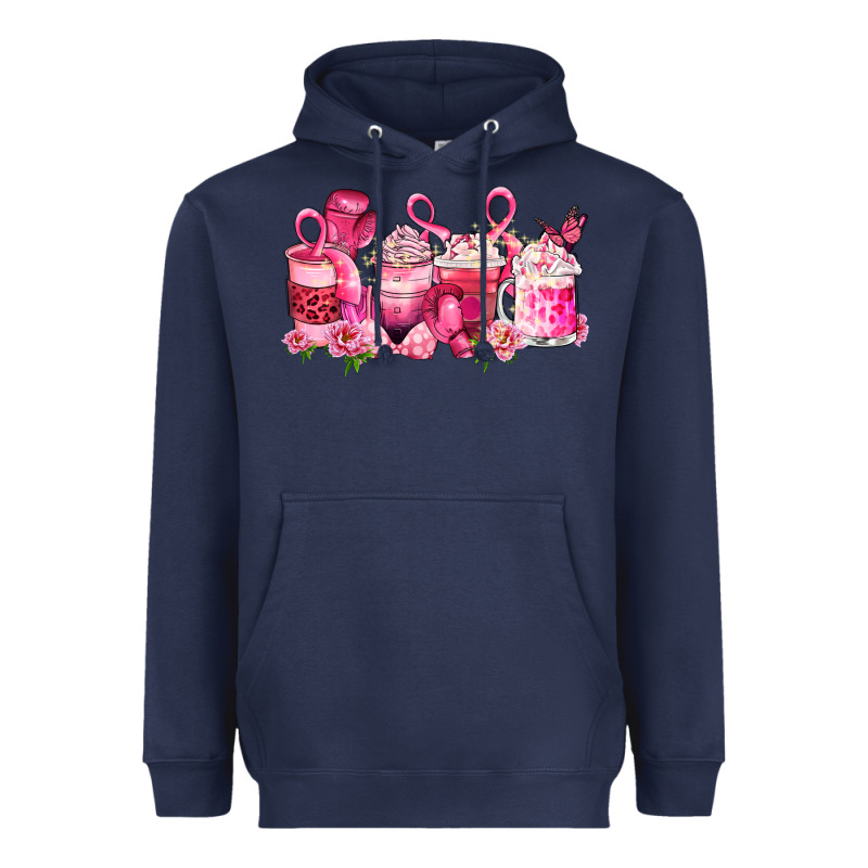 Cancer Coffee Cups Heavyweight Hoodie by LillyAllenDesigns | Teevron