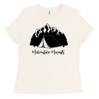 Bone Adventure Camping Ladies Tee - Unal Design