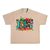 Burro all my hope is in jesus Urban Heavy Tee - Jasminsmagicworld