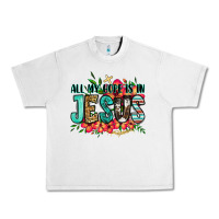 All My Hope Is In Jesus Urban Heavy Tee | Teevron
